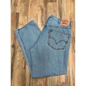 Levi's 505 Regular Fit Jeans‎ W38 L30 100% Cotton Blue Denim USA Made